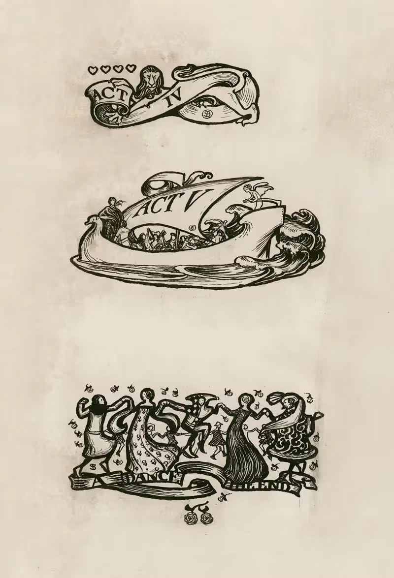 Как вам угодно; Заголовки by Бьям Шоу, 1900 — digital art print download