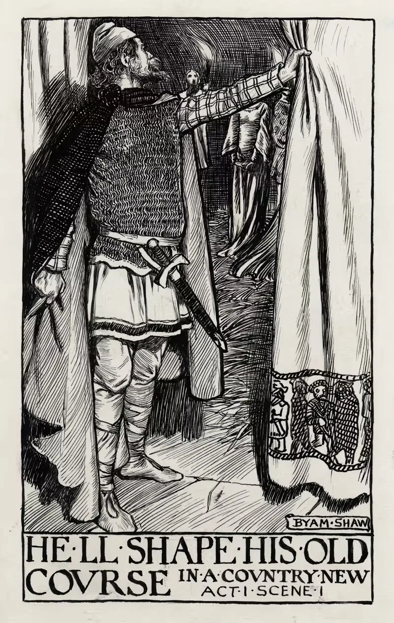 King Lear; He'll shape his old course in a country new Act I Scene I — Byam Shaw