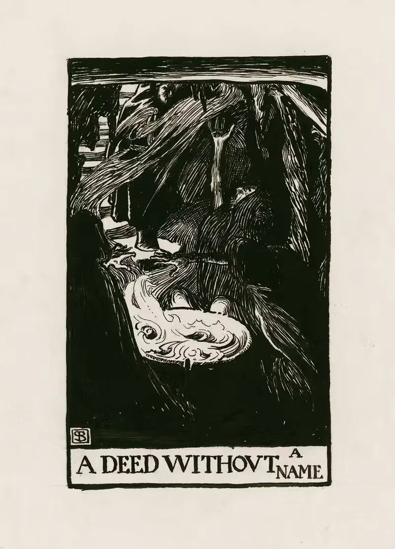 Макбет; Дело без имени Акт IV Сцена I by Бьям Шоу, 1900 — digital art print download