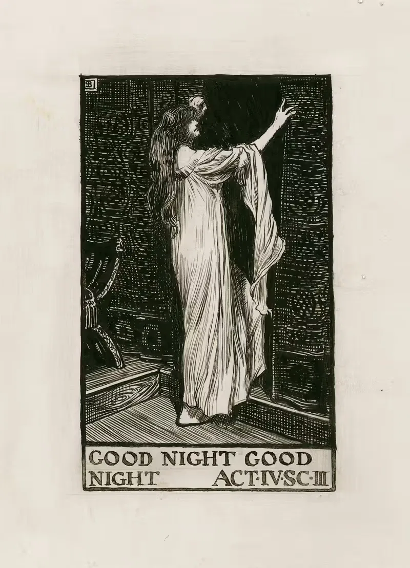 Othello; Good night Good night Act IV Scene III — Byam Shaw