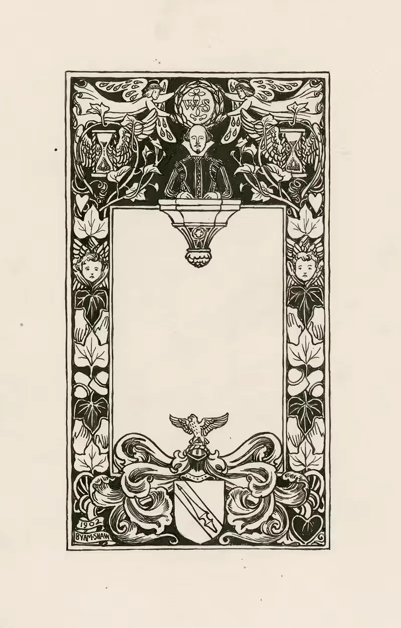 Стихи; Титульный лист by Бьям Шоу, 1900 — digital art print download