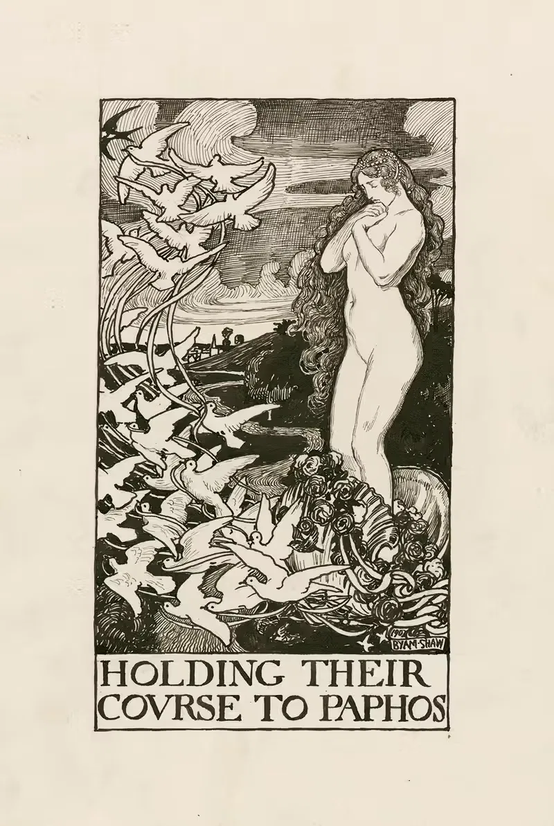Poems; Holding their course to Paphos — Byam Shaw