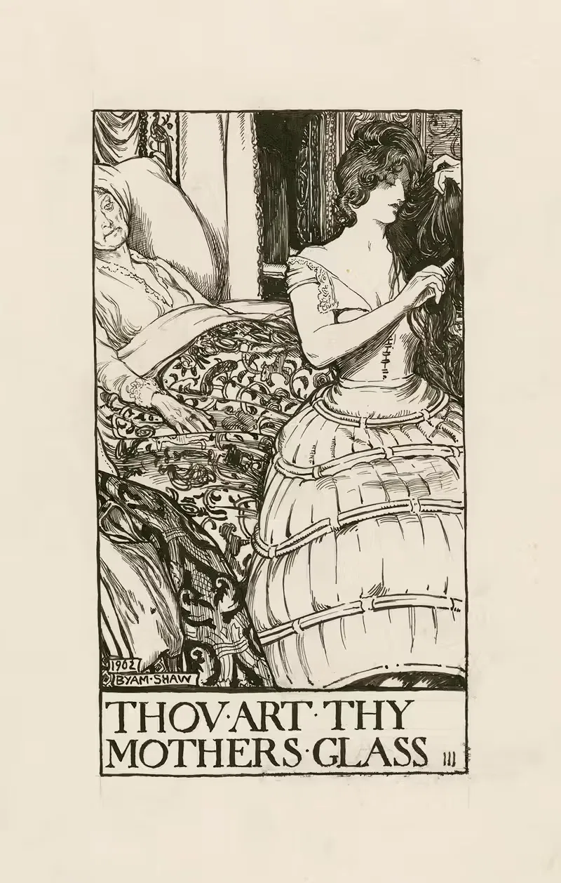 Sonnets; Thou art thy mothers glass III — Byam Shaw