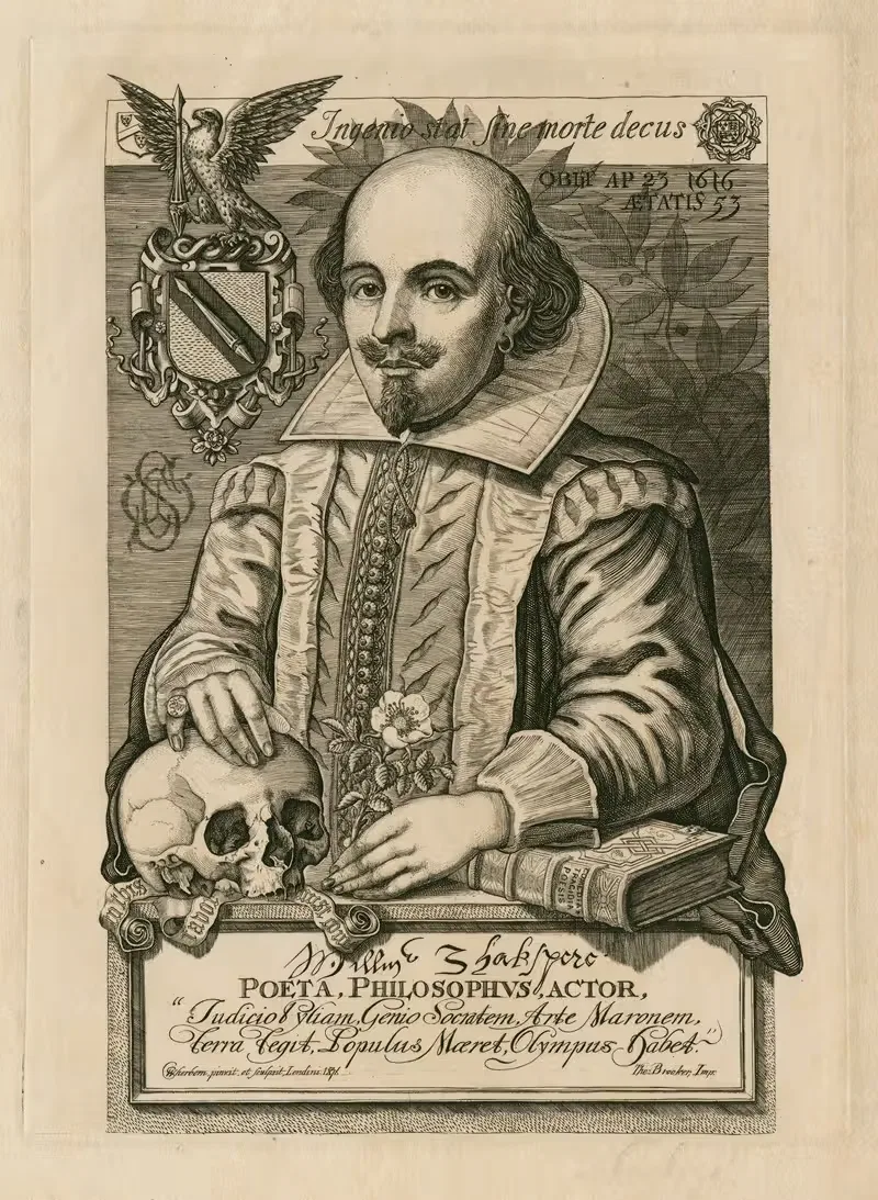 William Shakespeare, poeta, philosophus, actor — Charles William Sherborn