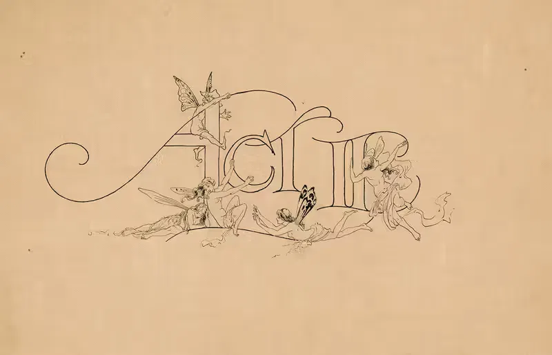 Сон в летнюю ночь; Акт II by Фанни Рейлтон, 1901 — digital art print download