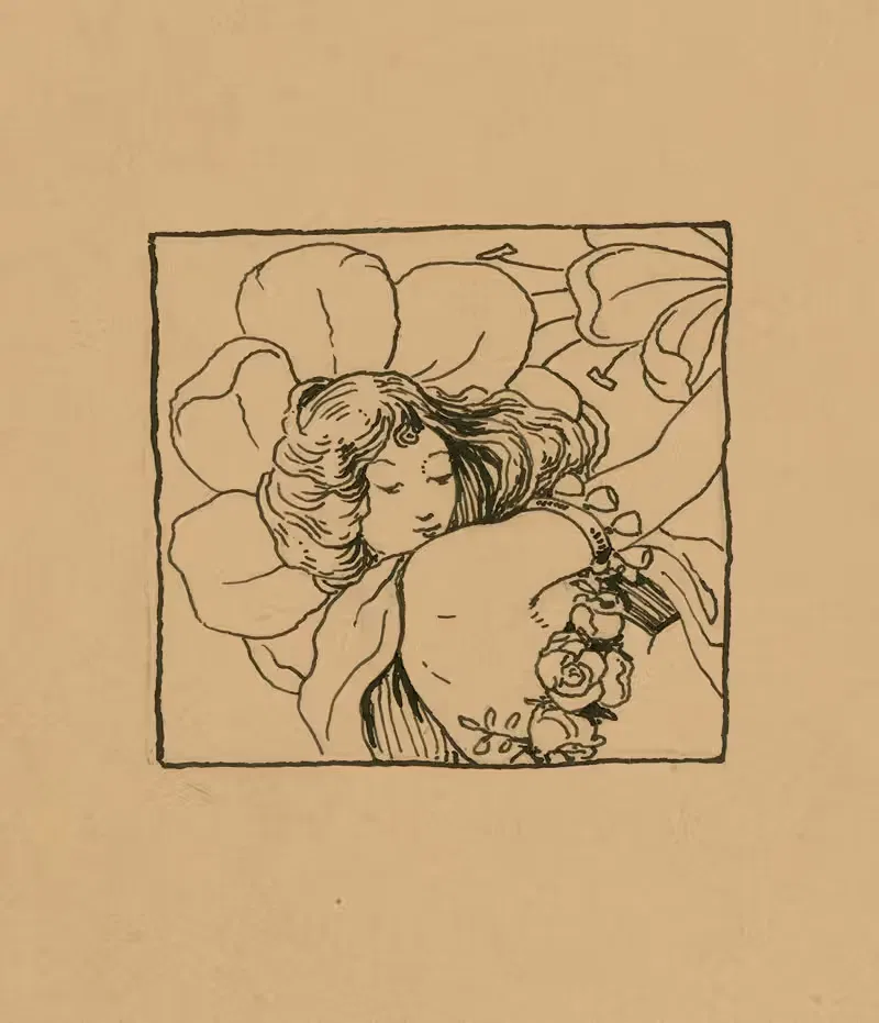 Иллюстрация к "Сну в летнюю ночь by Фанни Рейлтон, 1901 — digital art print download