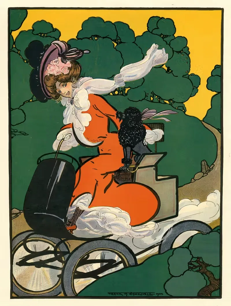 Девушка без мужчины by Фрэнк Артур Нанкивелл, 1902 — digital art print download