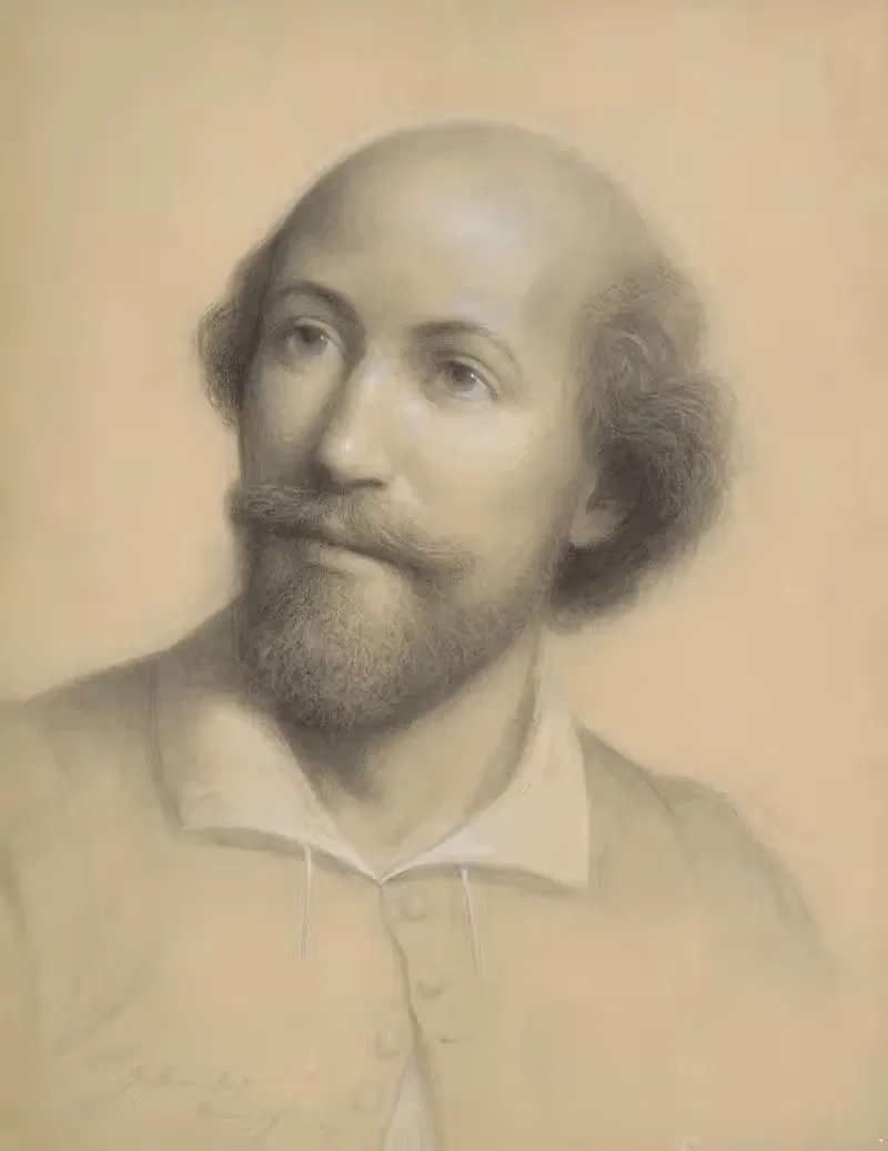 The head of Shakespeare — George Henry Hall