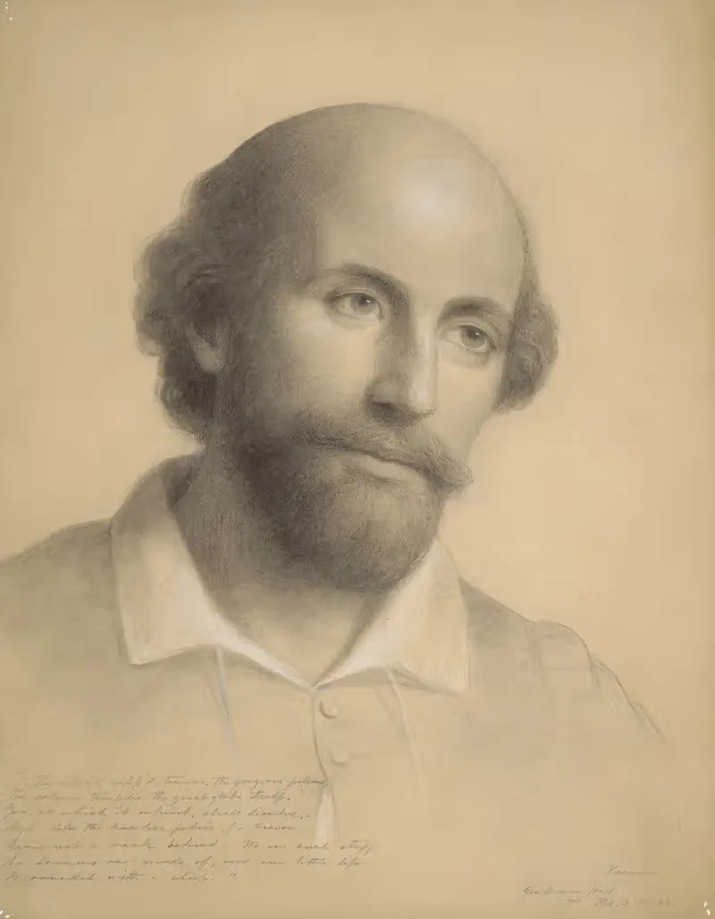 The head of Shakespeare — George Henry Hall