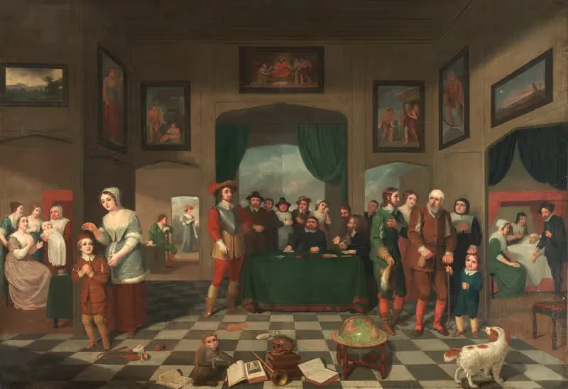 The seven ages of man — George James De Wilde