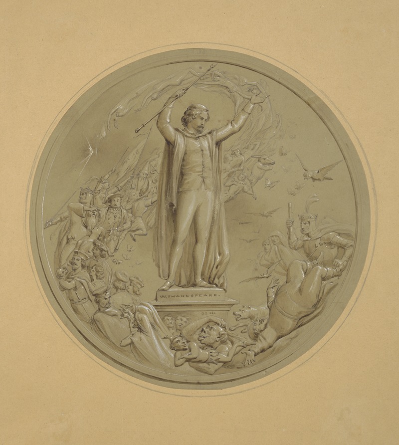 Shakespeare invoking his characters in the plays — George Strafford