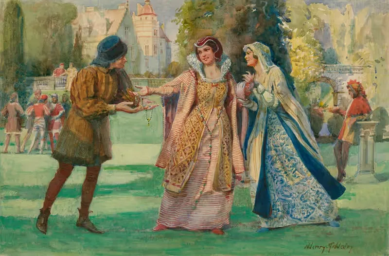 Как вам угодно, I, 2 by Генри Джеймс Хейли, 1901-1911 — digital art print download