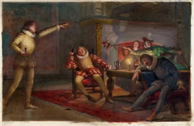 Twelfth night, a revel scene, act II, sc. 3 — Henry James Haley