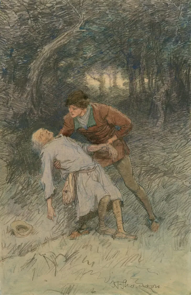 Illustrations to As you like it Pl.11 — Hugh Thomson