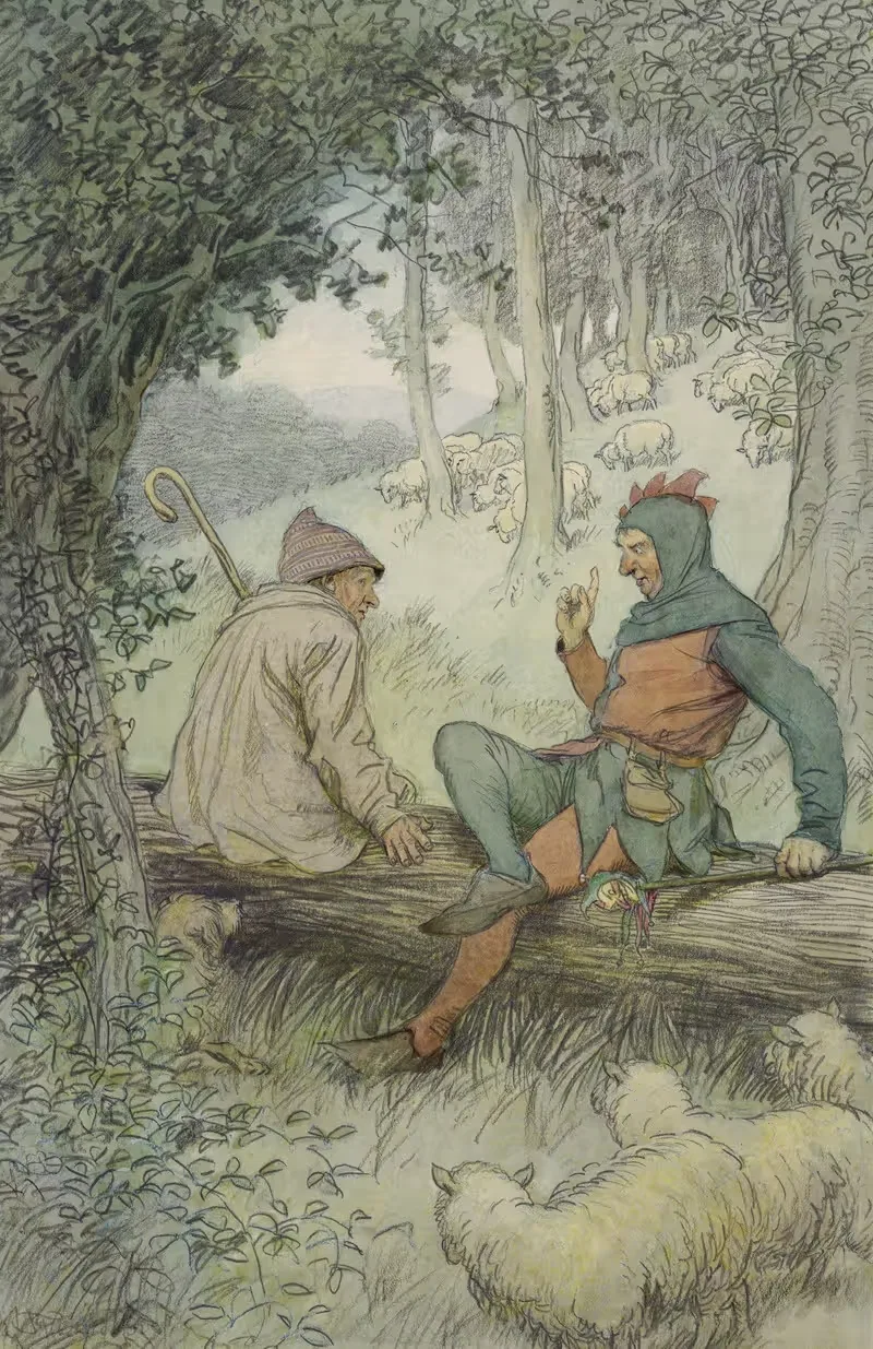 Illustrations to As you like it Pl.16 — Hugh Thomson