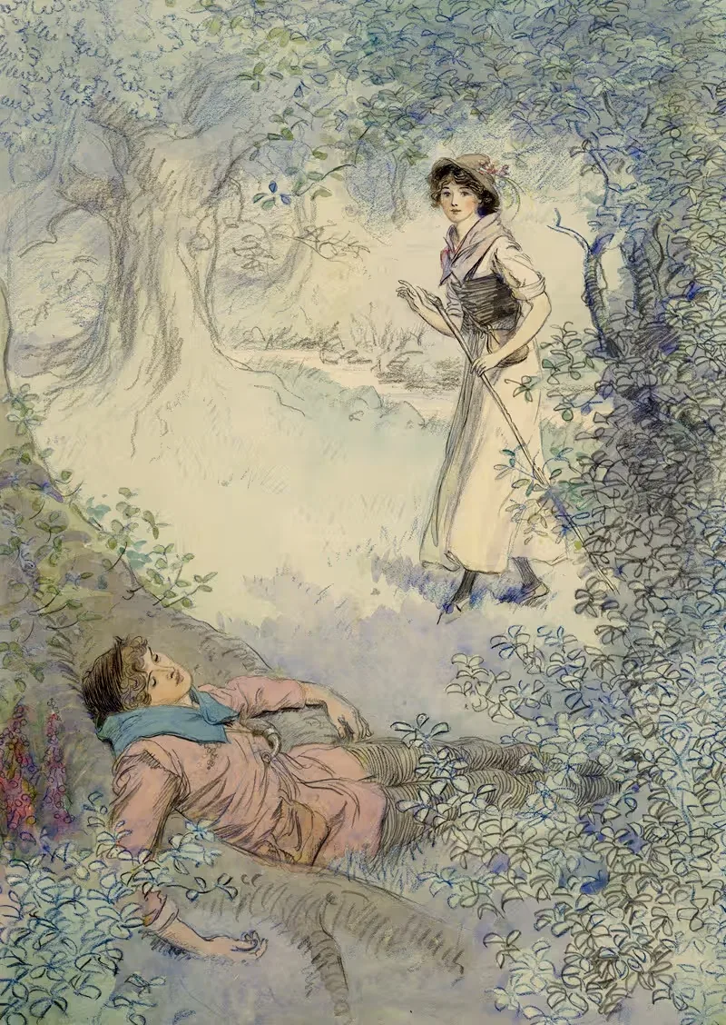Illustrations to As you like it Pl.18 — Hugh Thomson
