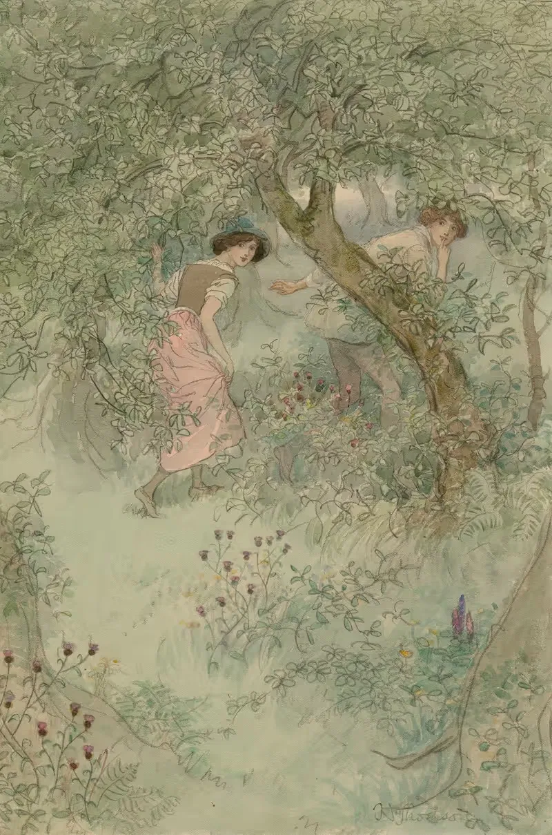 Illustrations to As you like it Pl.19 — Hugh Thomson