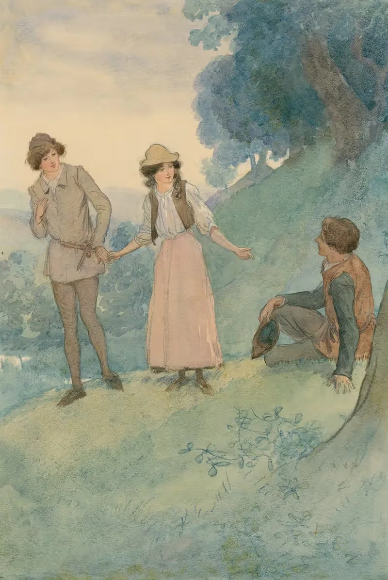 Illustrations to As you like it Pl.26 — Hugh Thomson