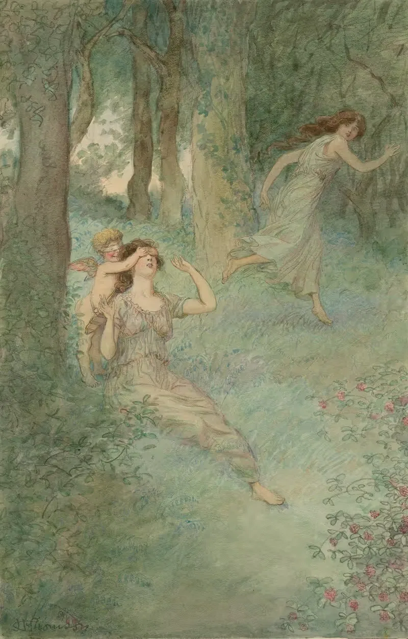 Illustrations to As you like it Pl.27 — Hugh Thomson