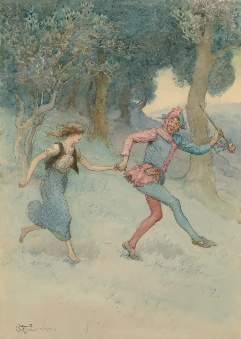 Illustrations to As you like it Pl.29 — Hugh Thomson