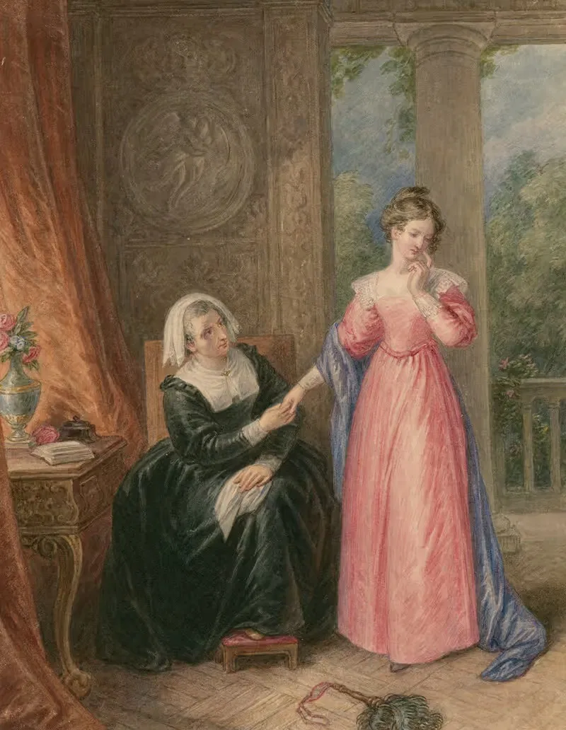 A scene from All's well that ends well — John Massey Wright