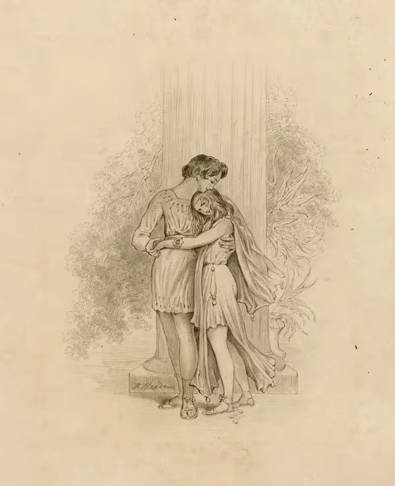 Julius Caesar ; Troilus and Cressida ; Coriolanus 3 by Joseph Kenny Meadows, 1843 — digital art print download