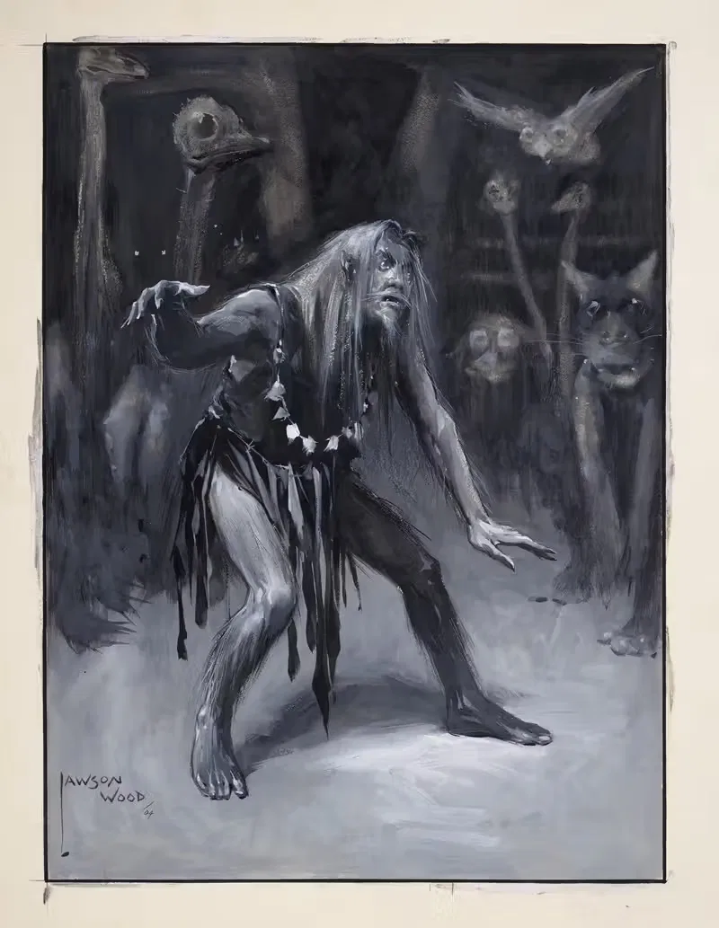 Шторм, III, 2 by Лоусон Вуд, 1904 — digital art print download