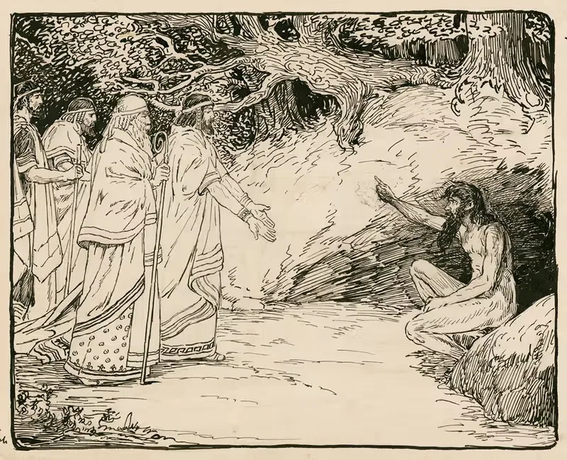 Тимон Афинский by Луи Рид, 1917-1918 — digital art print download