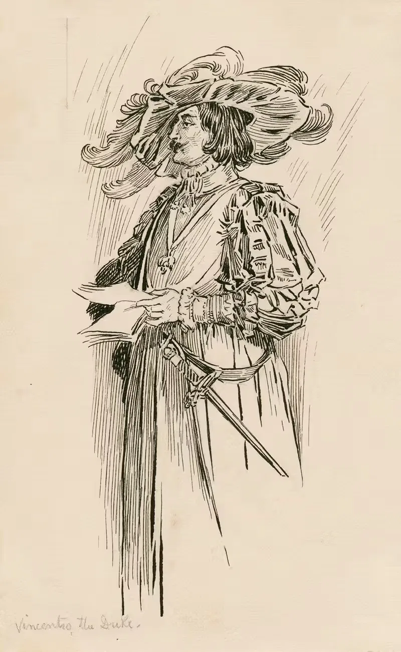 Vincentio the Duke by Louis Rhead, 1917-1918 — digital art print download