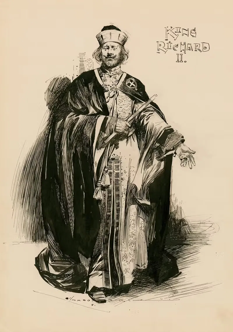 King Richard II by Max Cowper — digital art print download