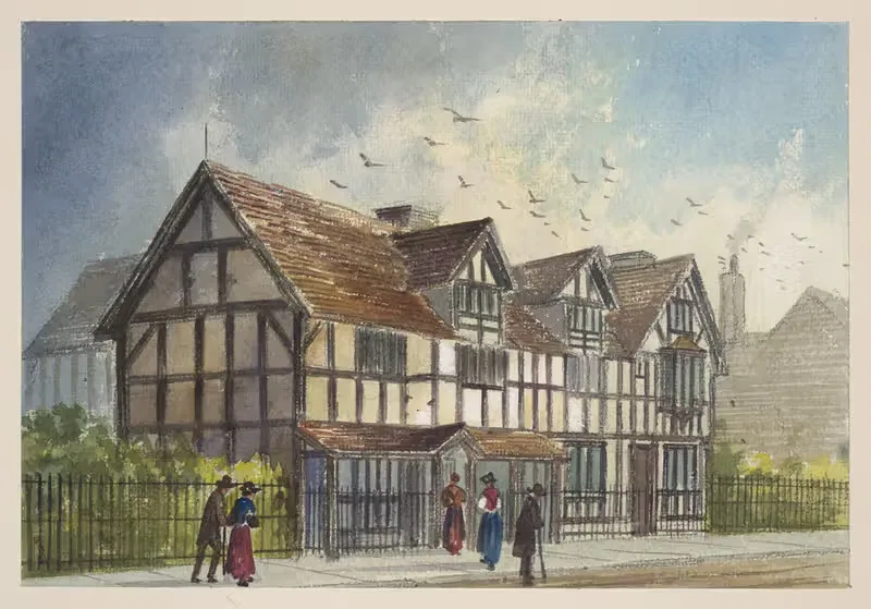 Haunts of Shakespeare Pl.18 — Paul Braddon