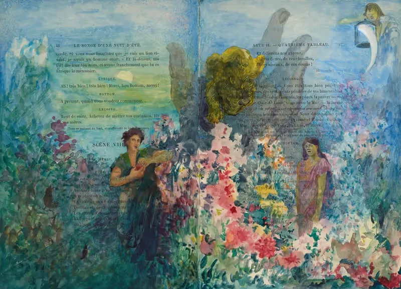 Сон в летнюю ночь, табл. 30 by Пинкни Марсиус-Саймонс, 1908 — digital art print download
