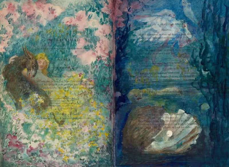 Сон в летнюю ночь Пл.40 by Пинкни Марсиус-Саймонс, 1908 — digital art print download
