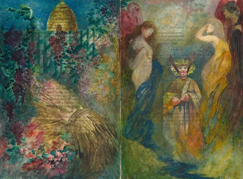 Сон в летнюю ночь, пл. 41 by Пинкни Марсиус-Саймонс, 1908 — digital art print download