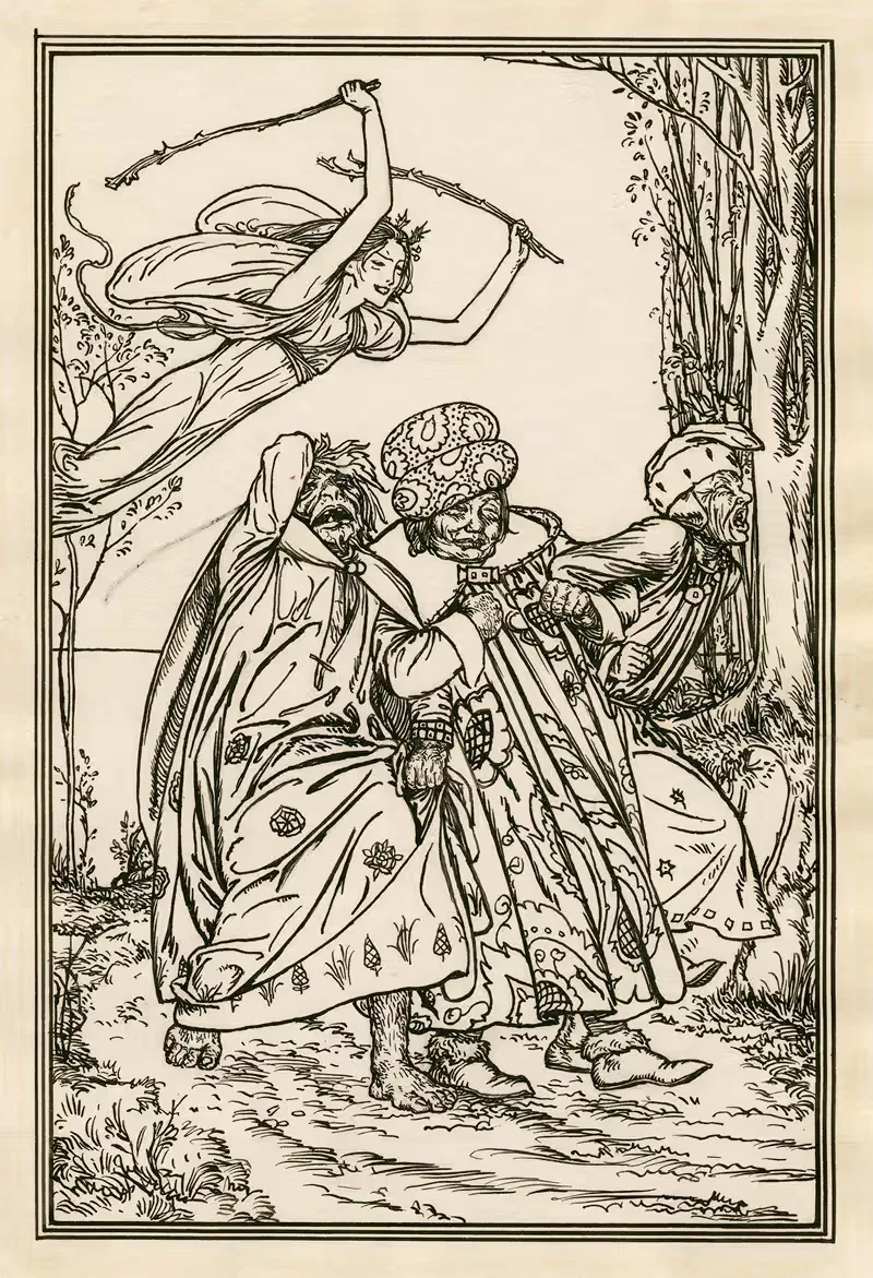 Буря; Акт 5, сцена 1 by Роберт Эннинг Белл, 1900 — digital art print download