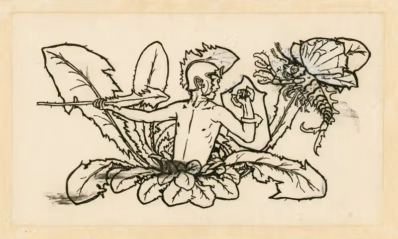 Буря; декоративный хвостовой элемент by Роберт Эннинг Белл, 1900 — digital art print download