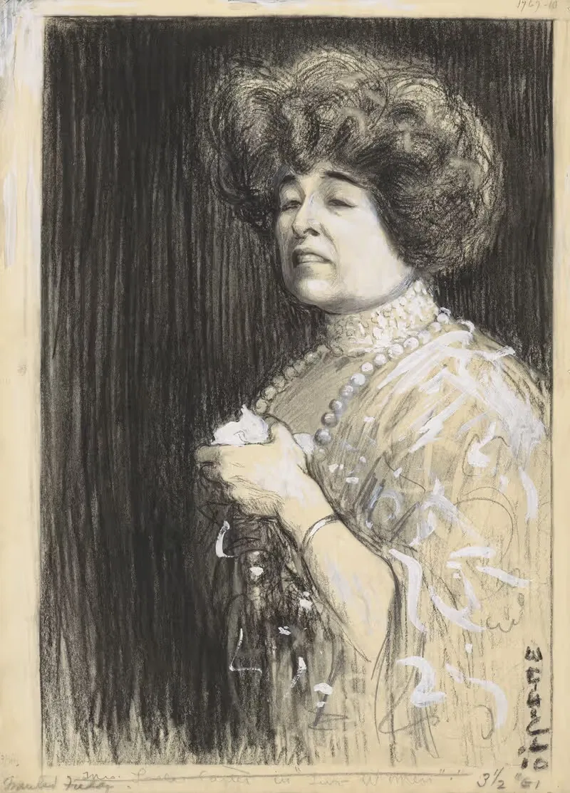 Mrs. Leslie Carter in Two women — W.G. Hill