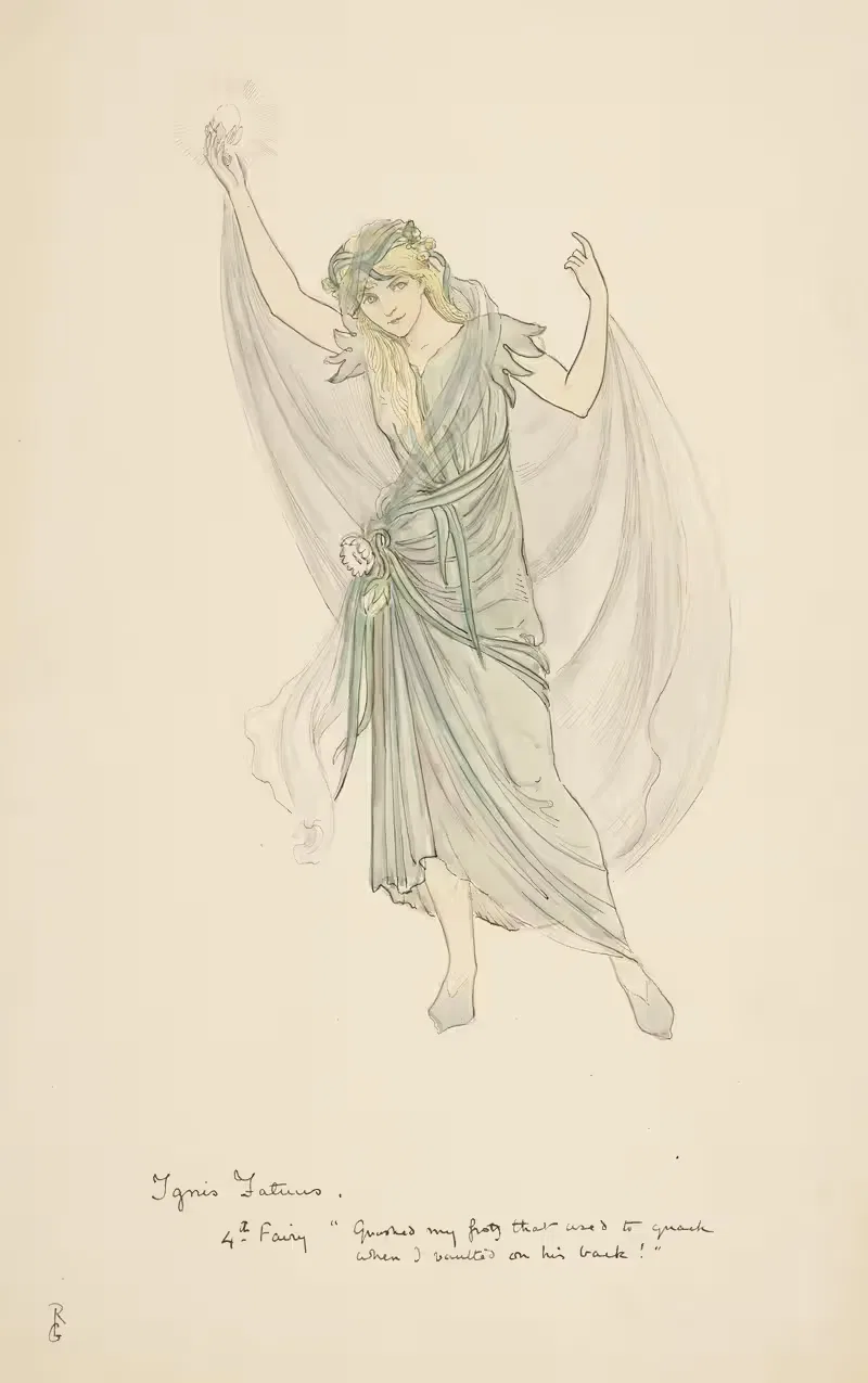 A Midsummer night's dream; 4th Fairy — Walford Graham Robertson