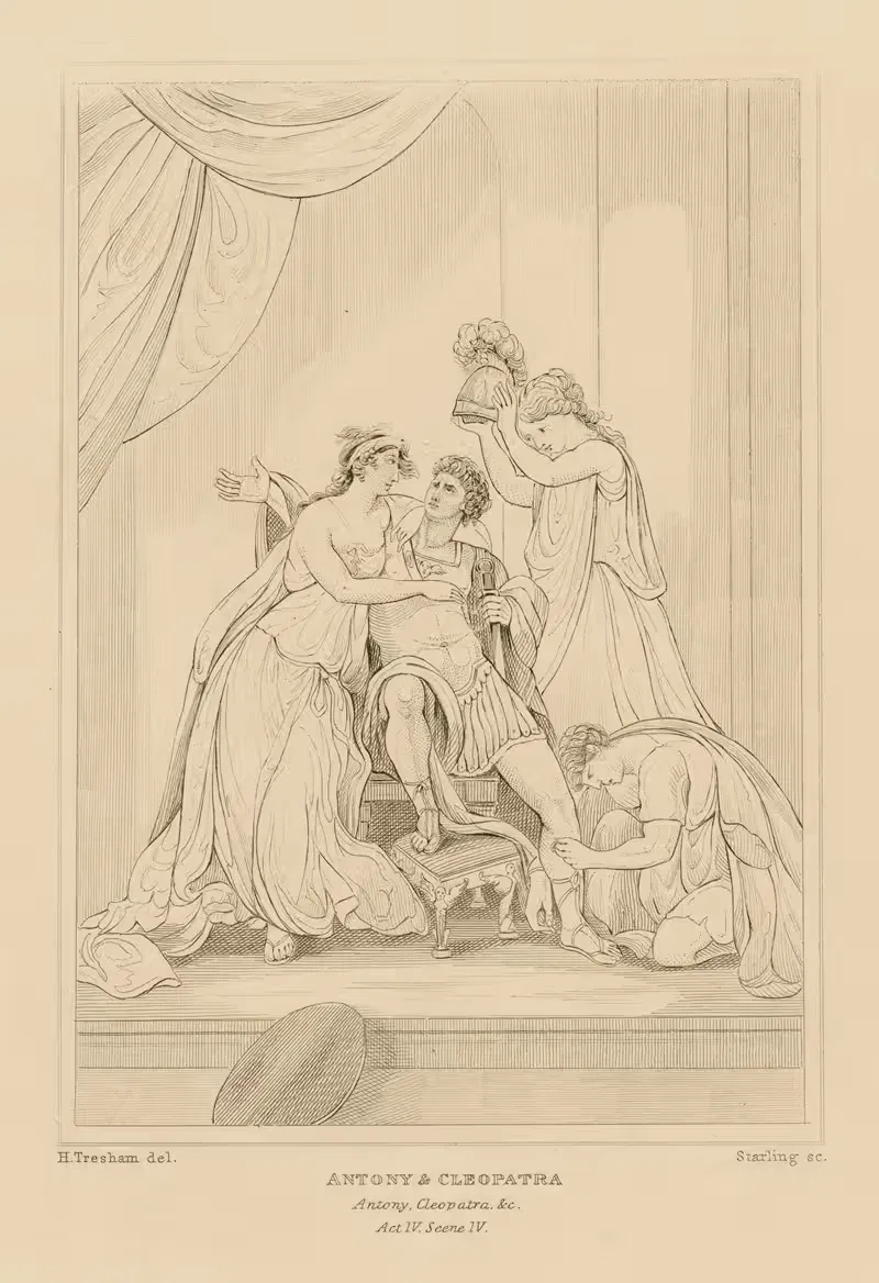 Антоний и Клеопатра, акт IV, сцена IV by Уильям Фрэнсис Старлинг — digital art print download