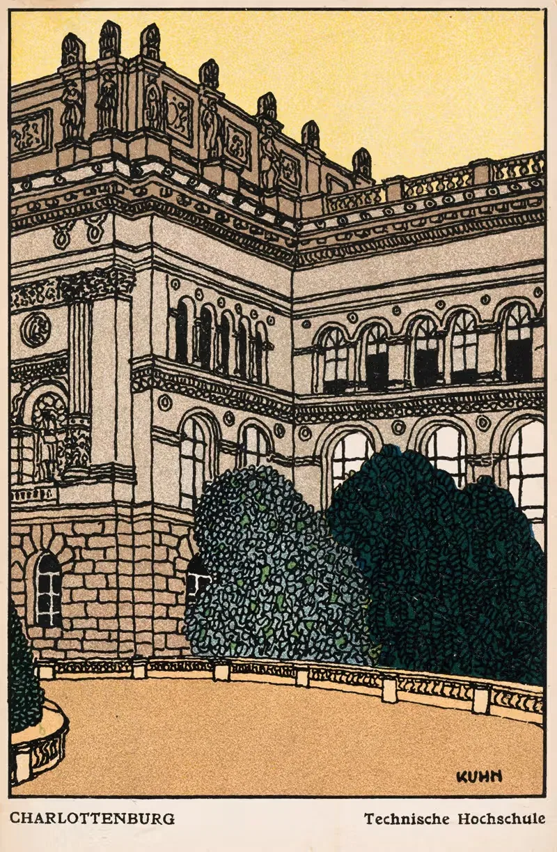 Nr. 432: Charlottenburg, Technische Hochschule — Franz Bernhard Kuhn