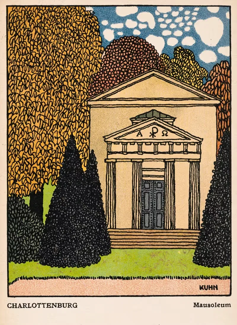 Nr. 448: Charlottenburg, Mausoleum — Franz Bernhard Kuhn
