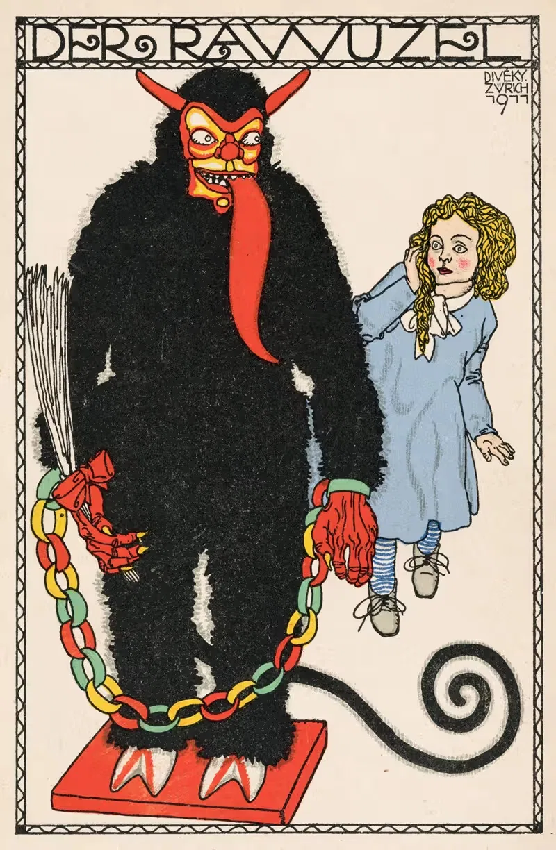Nr. 499: 'Дер Равузель' by Йозеф фон Дивеки, 1911 — digital art print download