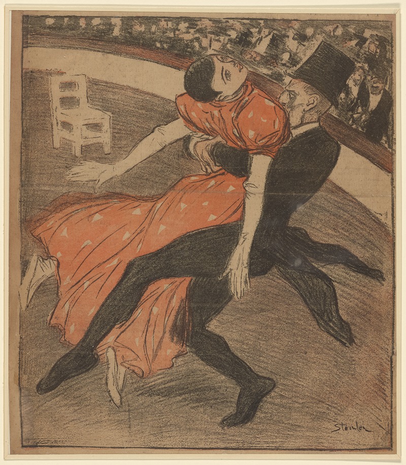 Apache dancers by Théophile Alexandre Steinlen, 1890 - 1899 — digital art print download