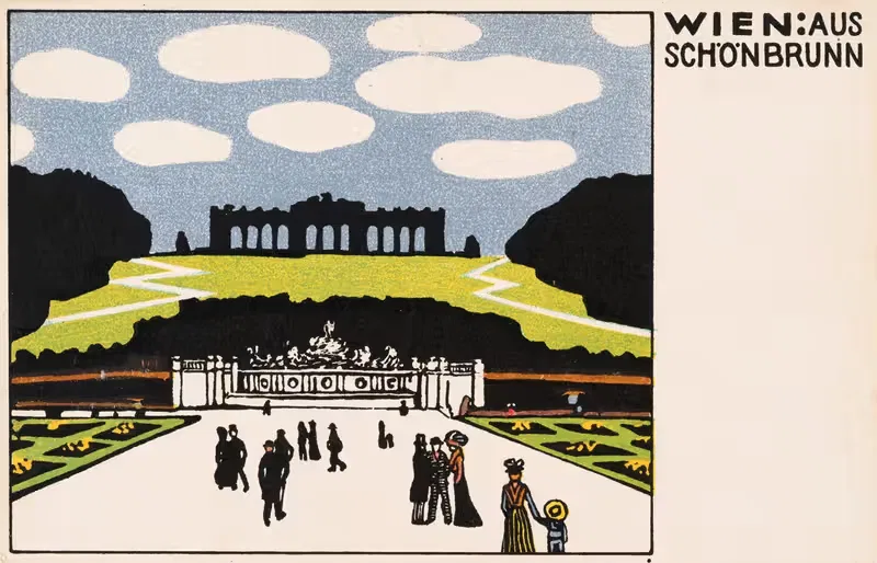 Nr. 133: Wien, Aus Schönbrunn — Urban Janke
