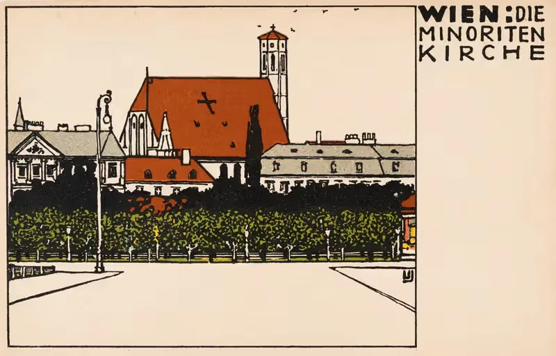 Nr. 134: Wien, Die Minoritenkirche — Urban Janke