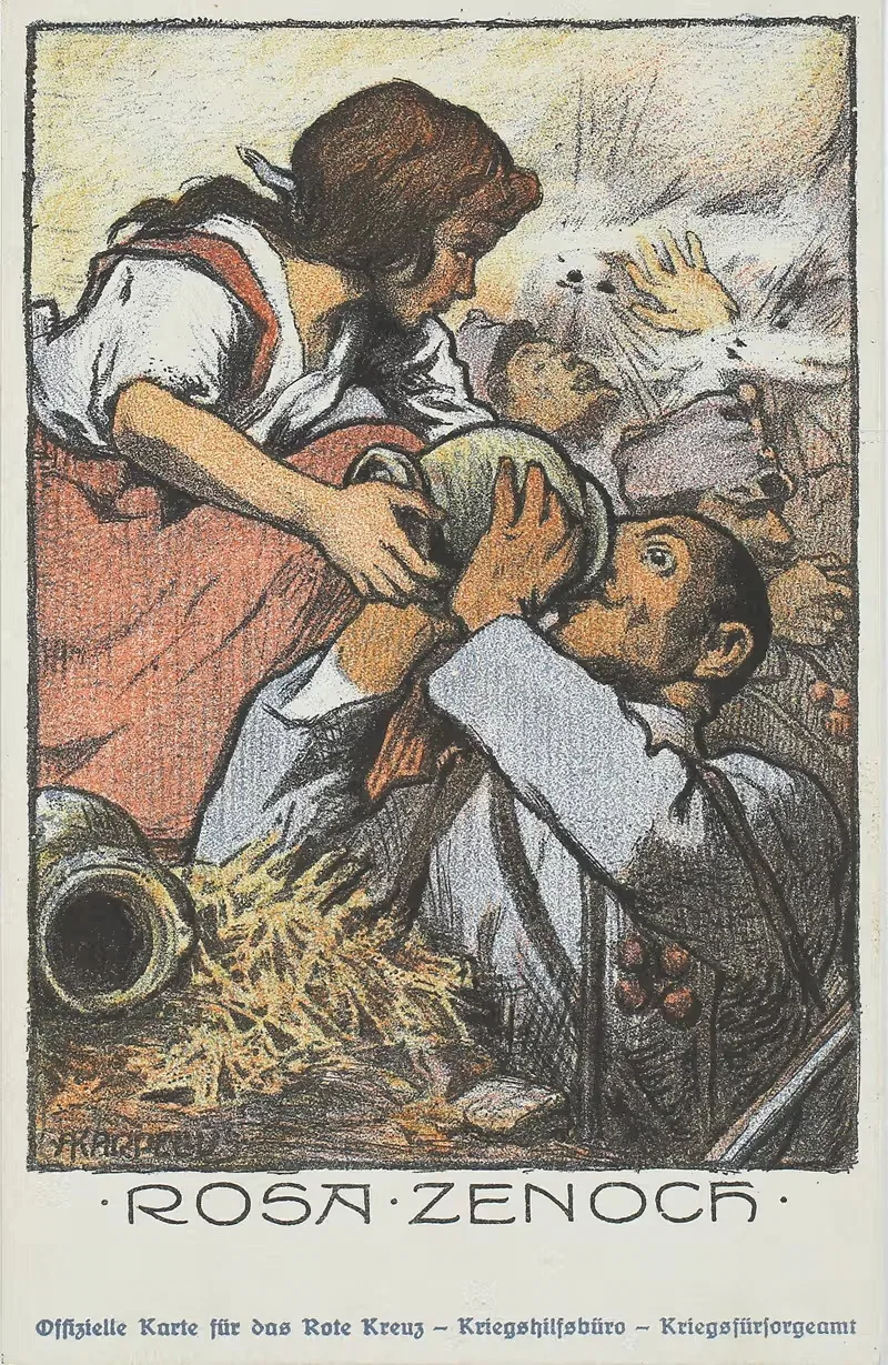 Роза Зенох by Адольф Карпеллус, 1914 — digital art print download