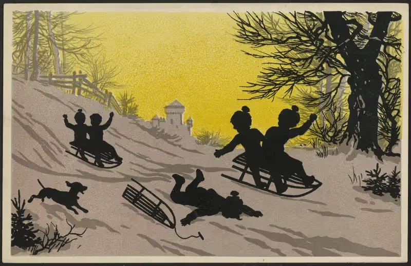 Рождественская открытка by Аноним — digital art print download