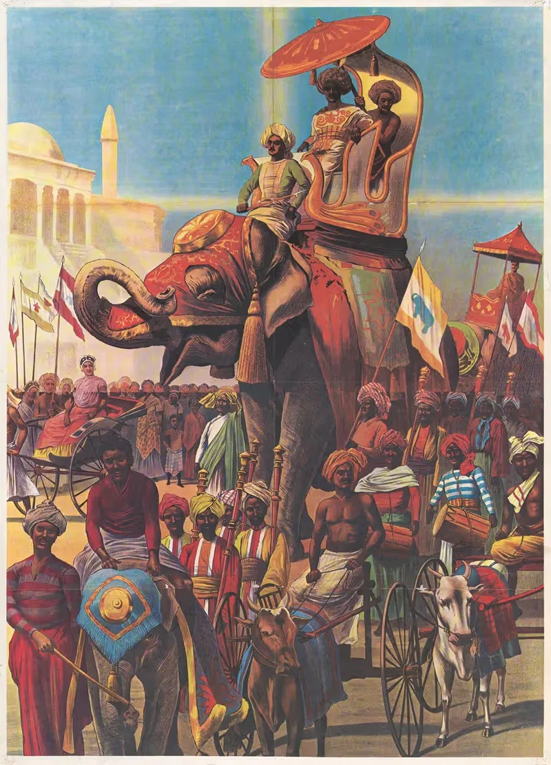 Плакат к восточной выставке by Аноним, 1900 — digital art print download
