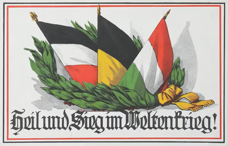 Heil und Sieg im Weltenkrieg! — Carl Garte Leipzig