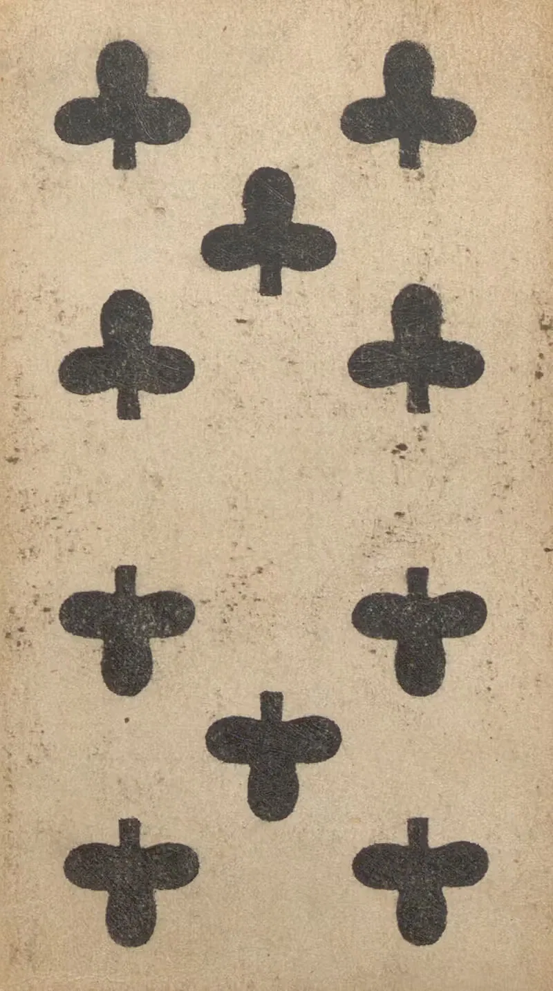 Ten of Clubs — Carl Holdhaus